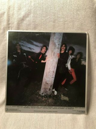 1978 The Cars Selt Titled Debut S/T LP Record Album Vinyl Elektra 6E - 135 EX/VG, 5