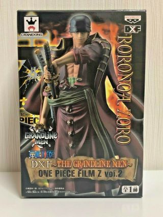 One Piece Roronoa Zoro Figur Dxf The Grandline Men Film Z Vol2 Anime