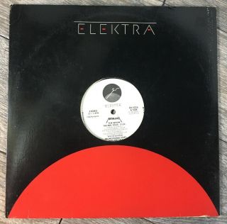 Metallica For Whom The Bell Tolls White Label Promo 12 " 1984 Elektra Single