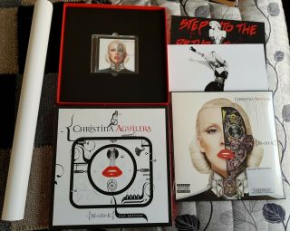 Christina Aguilera Bionic Limited Box Set 3lp,  Cd,  Prints,  Poster