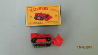 Matchbox 58B Drott Excavator with 
