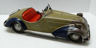 Distler Wind - up Sports Car Made in US Zone Germany 2