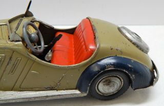 Distler Wind - up Sports Car Made in US Zone Germany 8