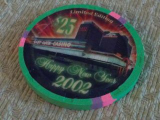 LADY LUCK CASINO HOTEL $25 Hotel casino gaming chip (LTD ED) Las Vegas,  NV 3