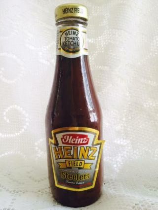 2001 Heinz Field Pittsburgh Steelers Opening Day Limited Ed Ketchup Bottle