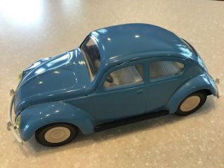Vintage Steel Blue Tonka Volkswagen Vw Beetle Bug Car 52680
