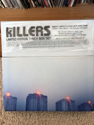 The Killers ‎– Hot Fuss (limited Edition 7 - Inch Box Set) 11x7 " Box