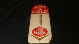 Vintage Dr Pepper Hot Or Cold Thermometer