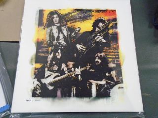 Led Zeppelin How The West Was Won Litho Album Cover Art Print Deluxe Boxset 2018