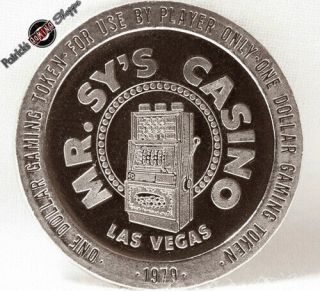 $1 Slot Token Coin Mr.  Sy 