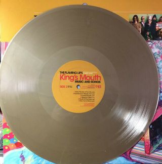 THE FLAMING LIPS KINGS MOUTH GOLD VINYL LP RECORD STORE RSD DAY 2019 LIMITED LTD 3