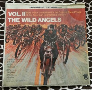 The Wild Angels Vol.  Ii Lp Ost Davie Allan & The Arrows Mike Curb Nancy Sinatra