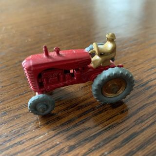 Vintage Matchbox Lesney Massey Harris Tractor No.  4 with Box 2