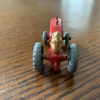 Vintage Matchbox Lesney Massey Harris Tractor No.  4 with Box 4