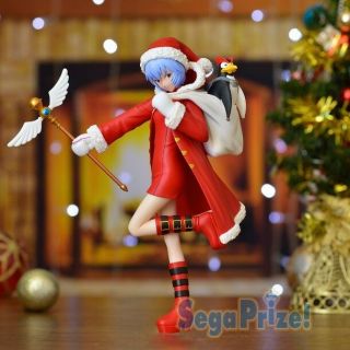 Sega Neon Genesis Evangelion Rei Christmas Figure 22cm Sega1022295