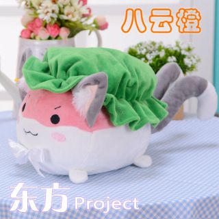 Hot Anime Touhou Project Chen Kawaii Plush Doll Soft Stuffed Toy Gifts Cosplay