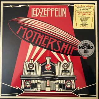 Mothership By Led Zeppelin (180g Vinyl 4lp Box - Set),  2008,  Atlantic Usa)