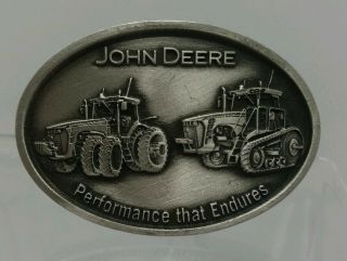John Deere Belt Buckle Licensed Product Performance That Endures 3.  25 Inches