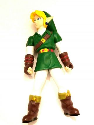 The Legend Of Zelda Ocarina Of Time Link Action Figure 1998 N64 Bd & A