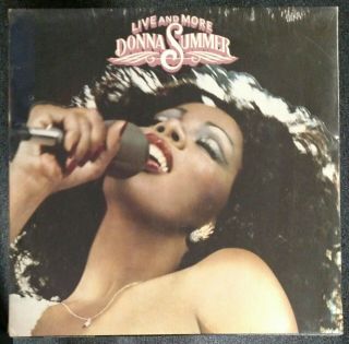 Donna Summer Live And More 1978 Usa Die - Cut Cover 2 Lp Set 1st Press