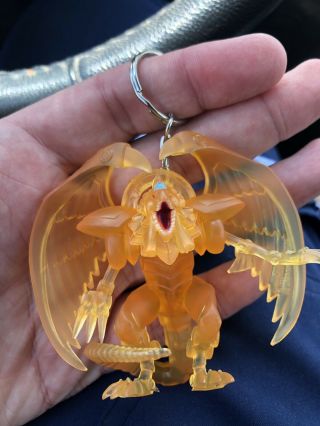 Yugioh Keychain Series 2 Hanger Figure Exclusive Clear The Winged Dragon Of Ra