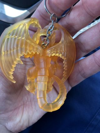 Yugioh Keychain Series 2 Hanger Figure Exclusive Clear The Winged Dragon of Ra 2