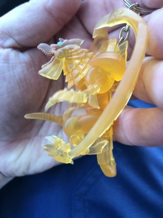 Yugioh Keychain Series 2 Hanger Figure Exclusive Clear The Winged Dragon of Ra 3