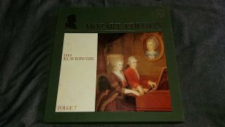 Philips 6747 380 Ed1 14lp Ingrid Haebler: Mozart: The Complete For Piano.