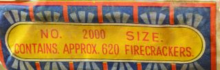 Duck Brand Firecracker Pack Label 620 Count 2