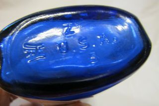Vintage - Medicine - Phillips ' - MILK OF MAGNESIA - Tablets - Blue - Bottle - Embossed - on Back 5