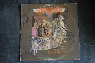 Aerosmith Toys In The Attic 12 " Vinyl Record Lp Steven Tyler Joe Perry Cd