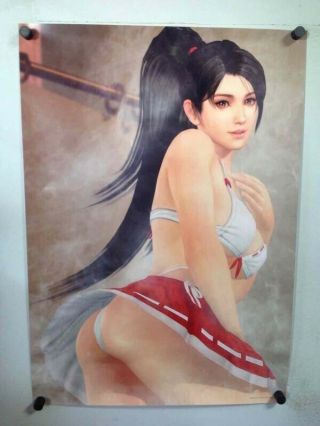 Dead Or Alive Xtreme 3 Official B2 Bath Poster - Momiji