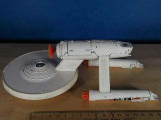 Dinky No.  358 Star Trek USS Enterprise with Shuttle craft 1977/80 6