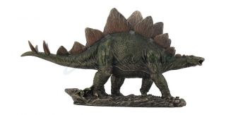 Prehistoric Stegosaurus Statue Dinosaur Sculpture Jurassic World Figurine