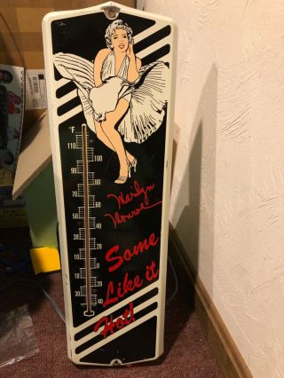 Vintage Marilyn Monroe Thermometer " Some Like It Hot "