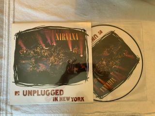 Nirvana - Mtv Unplugged In York Picture Disc Vinyl Lp
