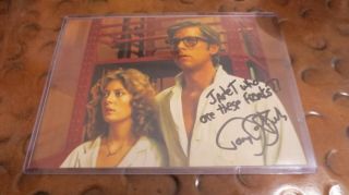 Barry Bostwick As Brad Majors Autographed Photo Signed Rocky Horror Picture Show