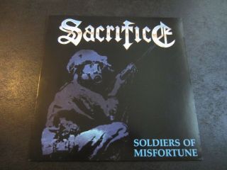 2010 Sacrifice Soldiers Of Misfortune Vinyl Lp Record Heavy Thrash Speed Metal
