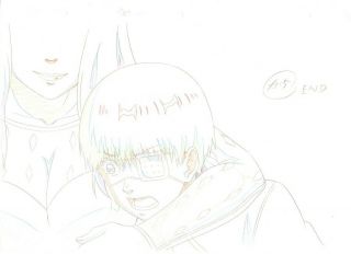 Anime Genga Not Cel Tokyo Ghoul 6 Pages 22