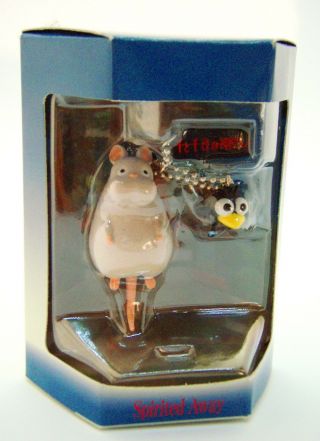 Studio Ghibli Figure Spirited Away Bou Mouse Strap Key Chain From Japan Rare