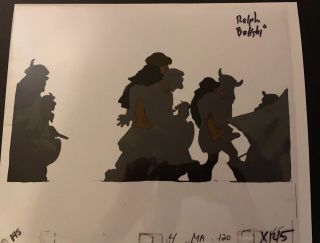 Lord Of The Rings Animation Cel - 1978 Ralph Bakshi