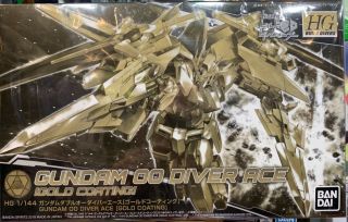 Gunpla Luck Draw 2018 Hg Gundam Oo Diver Ace Gold Coating Limited