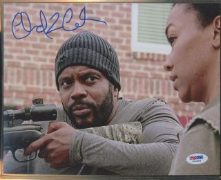 Chad Coleman Walking Dead Signed 8x10 Photo Autograph Psa/dna Sticker Only