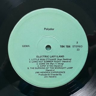 The Jimi Hendrix Experience - Electric Ladyland 2 LPs,  korea vinyl lp 5