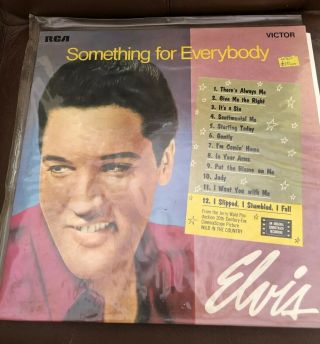 Elvis Presley - Something For Everybody - 1971 Vinyl Lp - Rca Sf 5106 -