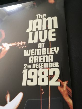 The Jam Live At Wembley Arena 2nd December 1982 2 X LP VINYL Polydor NEW/SEALED 7