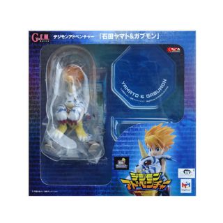 Digimon Adventure Yagami Taichi & Agumon Yamato Ishida & Gabumon PVC Figure Toy 5