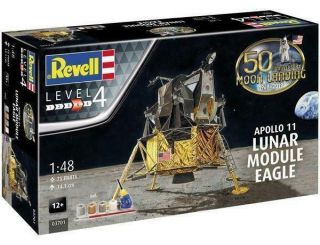 37903 Apollo 11 Lunar Module Eagle Revell Plastic Model Kit 1:48 Moon Landing