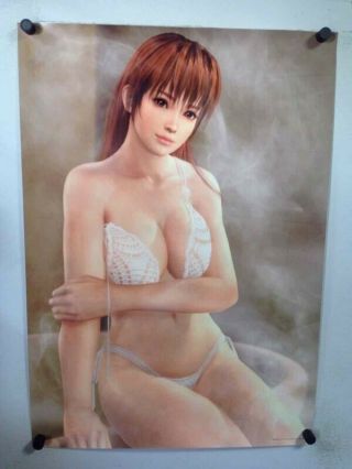 Dead Or Alive Xtreme 3 Official B2 Bath Poster - Kasumi