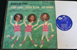 Terry Gibbs Captain Allen’s All Stars Mercury 36138 Steve Allen Gus Bivona Mono